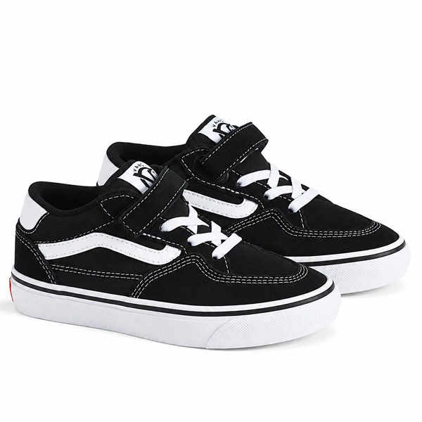 【VANS】KIDS SKATE ROWAN ZORILLA black/white　バンズ シューズ 靴 スニーカー キッズ スケートボード スケボー KIDS  SKATEBOARD SHOES