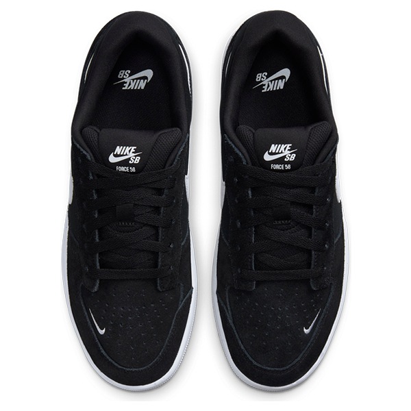 【NIKE SB】FORCE 58 カラー：black/white-black CZ2959-001　ナイキ エスビー スケートボード スケボー シューズ 靴 スニーカー SKATEBOARD SHOES