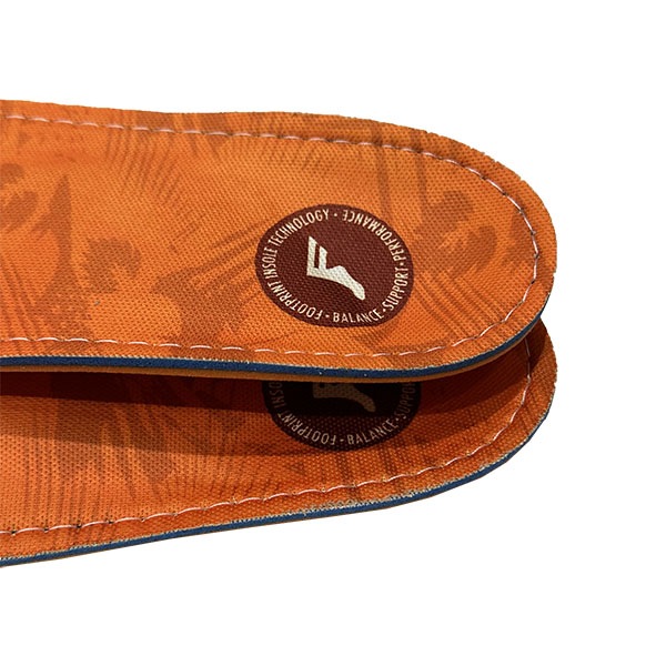【FOOTPRINT INSOLE】KINGFOAM ORTHOTICS orange camo/red camo FLAT 5mm フットプリント FP シューズ インソール 中敷き  スケートボード スケボー SKATEBOARD