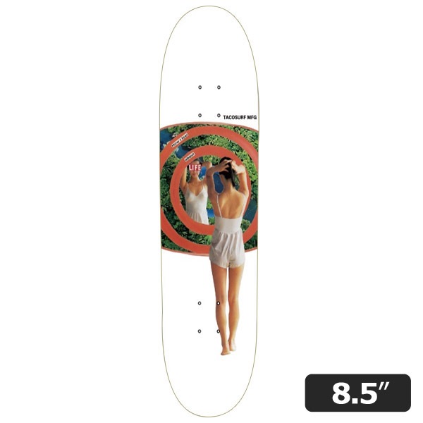 【TACO SURF】LIFE 8.5インチ タコサーフ スケートボード スケボー デッキ SKATEBOARD DECK