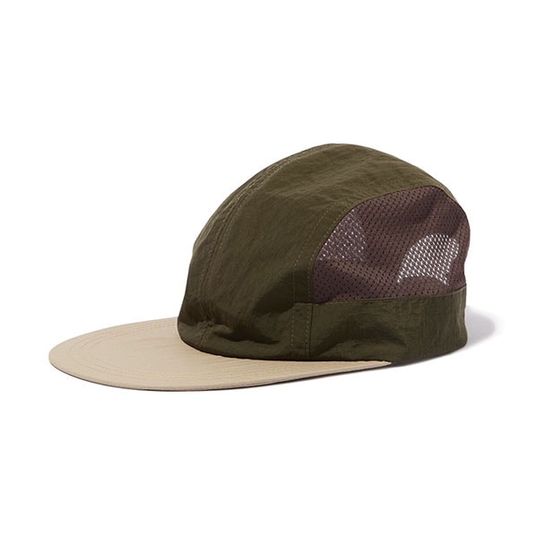 【DIASPORA】SIDE MESH LONGBILL CAP khaki ディアスポラ キャップ 帽子 スケートボード スケボー SKATEBOARD