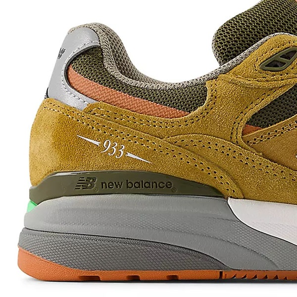 【NEW BALANCE NUMERIC】Andrew Reynolds NM933 カラー：(MNO)　ニューバランス ヌメリック アンドリュー・レイノルズ スケートボード スケボー シューズ 靴 スニーカー SKATEBOARD SHOES