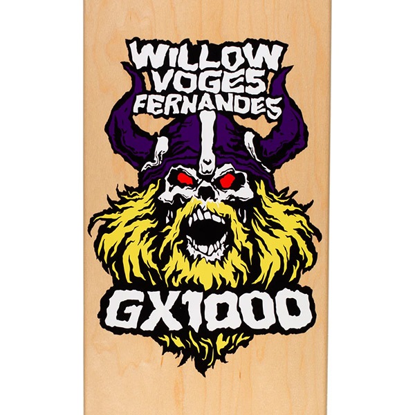GX1000】Willow Voges Fernandes VIKING NATURAL 8.5インチ ジー