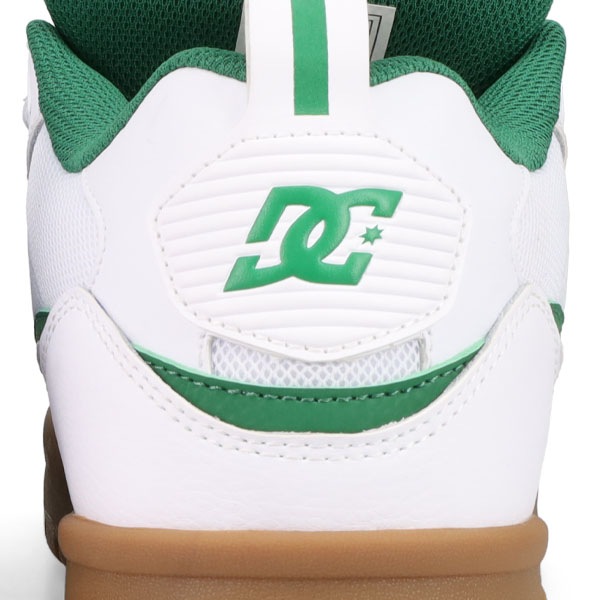 【DC Shoe】 John Shanahan JS2 カラー：white/green/gum (101) 　ディーシー ジョン・シャナハン スケートボード スケボー シューズ 靴 スニーカー SKATEBOARD SHOES