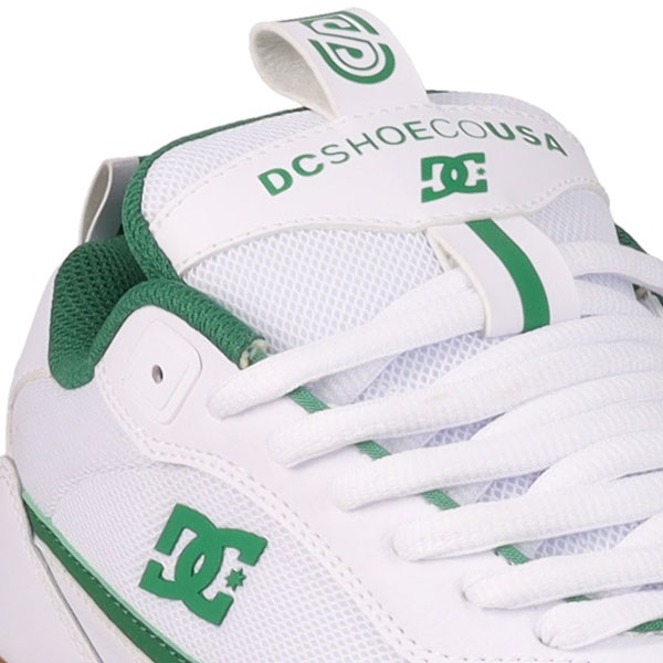 【DC Shoe】 John Shanahan JS2 カラー：white/green/gum (101) 　ディーシー ジョン・シャナハン スケートボード スケボー シューズ 靴 スニーカー SKATEBOARD SHOES