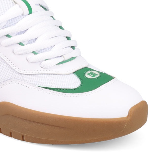 【DC Shoe】 John Shanahan JS2 カラー：white/green/gum (101) 　ディーシー ジョン・シャナハン スケートボード スケボー シューズ 靴 スニーカー SKATEBOARD SHOES