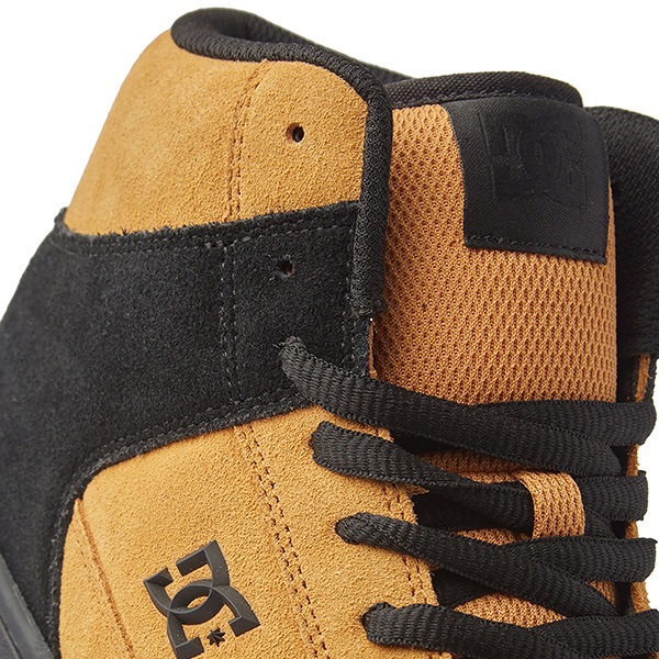 【DC Shoe】MANTECA 4 HI S カラー：black/black/brown(XKKC)　ディーシー シューズ 靴 スニーカー スケートボード スケボー  SKATEBOARD SHOES