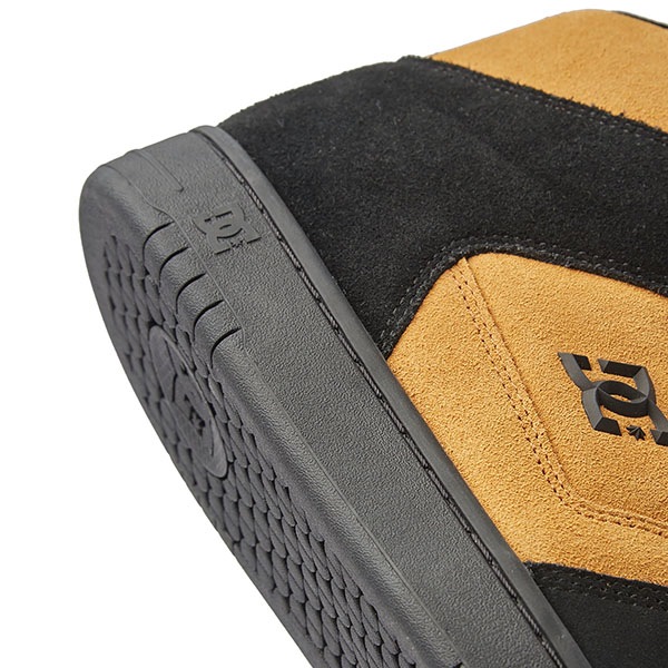 【DC Shoe】MANTECA 4 HI S カラー：black/black/brown(XKKC)　ディーシー シューズ 靴 スニーカー スケートボード スケボー  SKATEBOARD SHOES