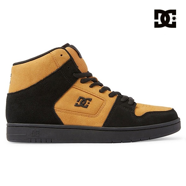 【DC Shoe】MANTECA 4 HI S カラー：black/black/brown(XKKC)　ディーシー シューズ 靴 スニーカー スケートボード スケボー  SKATEBOARD SHOES