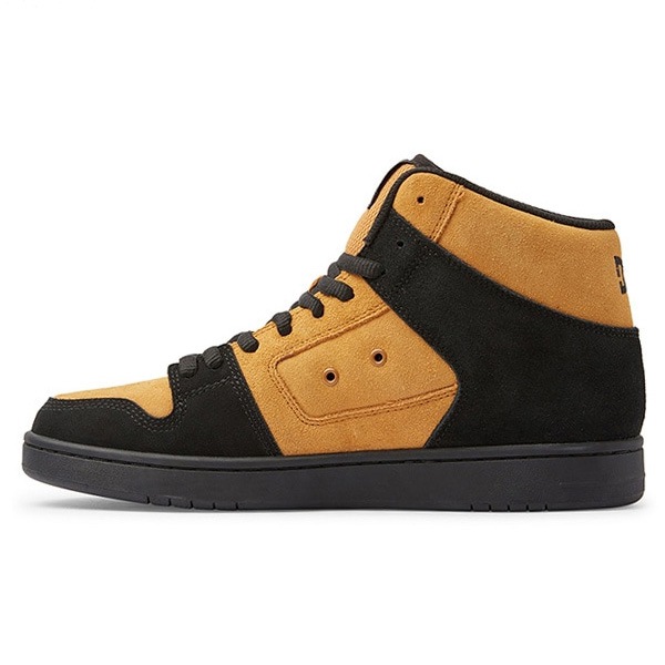 【DC Shoe】MANTECA 4 HI S カラー：black/black/brown(XKKC)　ディーシー シューズ 靴 スニーカー スケートボード スケボー  SKATEBOARD SHOES