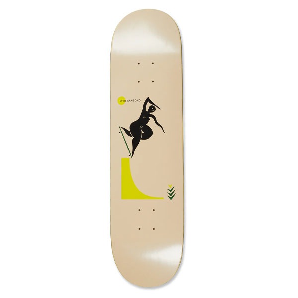 【POLAR】Shin Sanbongi BACKSIDE NOSEBLUNT SAND 8.0インチ ポーラー スケートボード スケボー デッキ  SKATEBOARD DECK