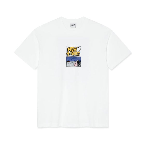 POLAR】NEW T SHIRT white ポーラー Tシャツ 半袖 スケート
