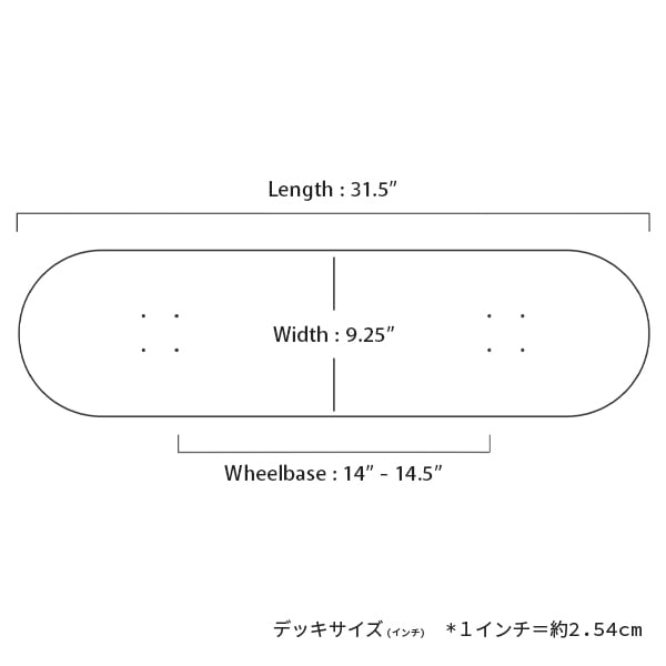 POSSESSED×ROCKY&TheSWEDEN】FAT BLUNT DECK 9.25インチ ポゼスト