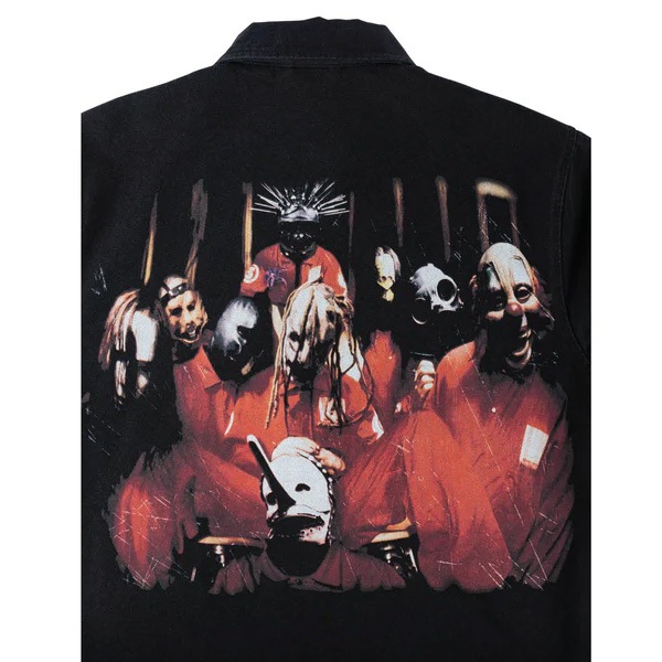 WELCOME×SLIPKNOT】TITLED PRINTED JACKET ウェルカム スリップノット