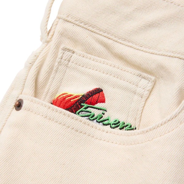 Evisen】SUSHI DENIM SHORTS カラー：ivory エビセン ショーツ デニム