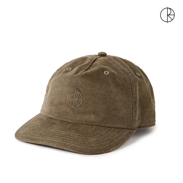 【POLAR】JAMES CAP STROKE LOGO brown　ポーラー キャップ 帽子 スケートボード スケボー SKATEBOARD