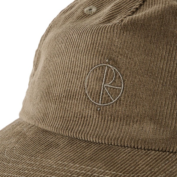 【POLAR】JAMES CAP STROKE LOGO brown　ポーラー キャップ 帽子 スケートボード スケボー SKATEBOARD