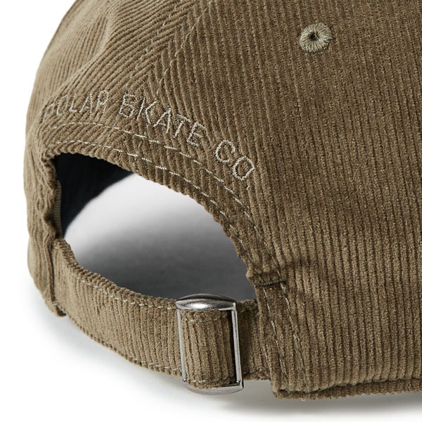 【POLAR】JAMES CAP STROKE LOGO brown　ポーラー キャップ 帽子 スケートボード スケボー SKATEBOARD