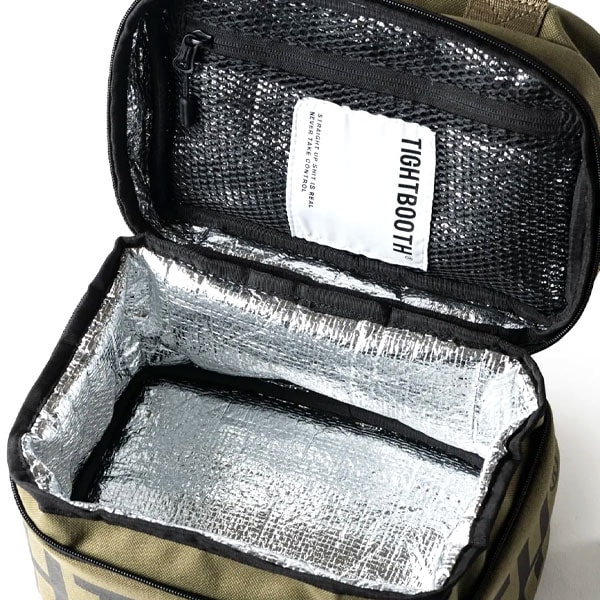 TIGHTBOOTH】LOGO COOLER BAG olive タイトブース バック 保冷