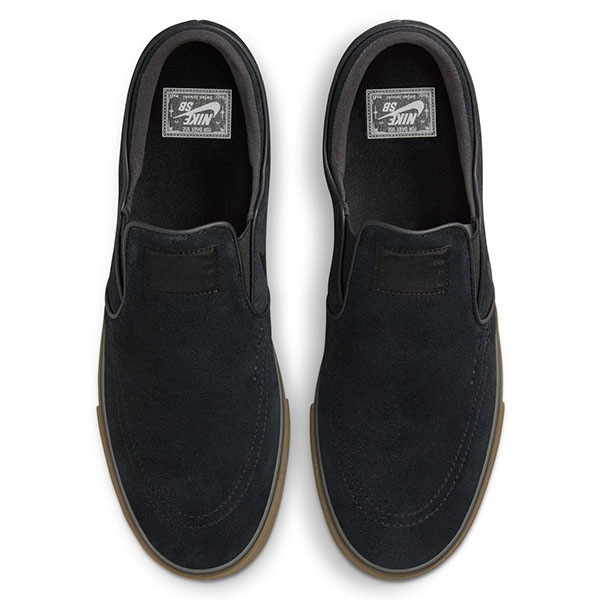【NIKE SB】JANOSKI+SLIP カラー：black/black/gum light brown FN5893-003　ナイキ エスビー スケートボード スケボー シューズ 靴 スニーカー SKATEBOARD SHOES