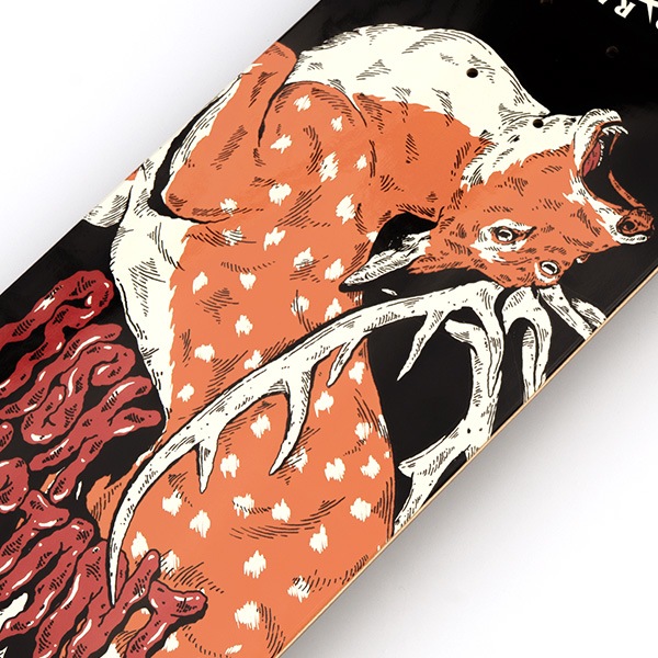 【OLEDICKFOGGY×RISK×INSTANT】COLLABORATION DECK 8.0インチ スケートボード スケボー SKATEBOARD DECK