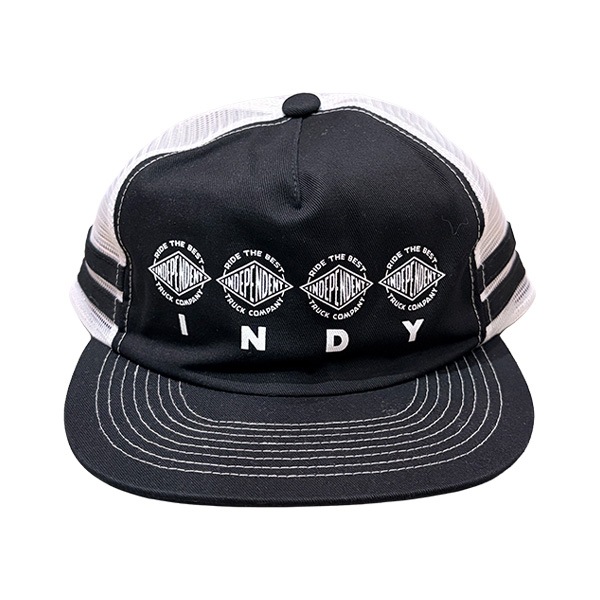 【INDEPENDENT】LTD SUMMIT SEAL MESH CAP black インディペンデント インディー キャップ スケートボード スケボー INDY SKATEBOARD