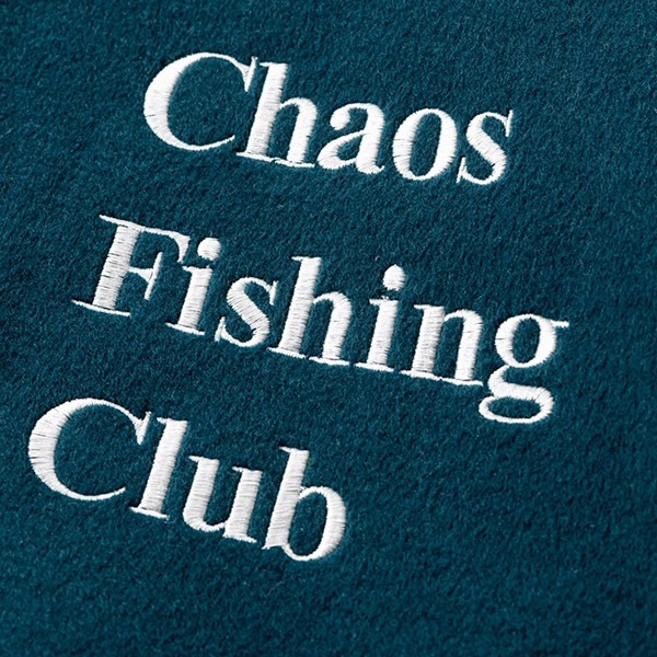 【Chaos Fishing Club】STADIUM TEAM JACKET black カオスフィッシングクラブ ジャケット スケートボード スケボー SKATEBOARD