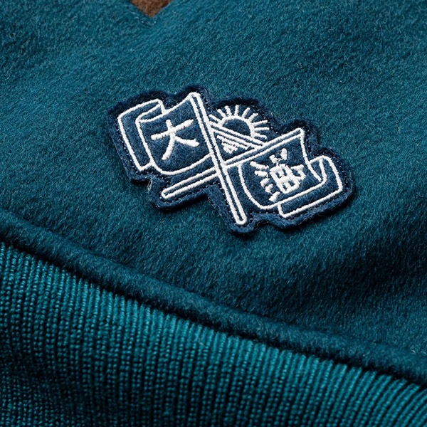 【Chaos Fishing Club】STADIUM TEAM JACKET black カオスフィッシングクラブ ジャケット スケートボード スケボー SKATEBOARD