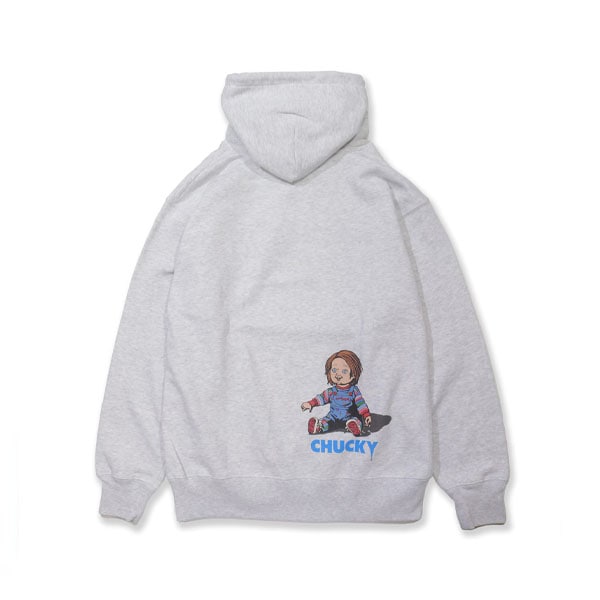 MAGICAL MOSH MISFITS】CHUCKY x MxMxM HOODIE gray マジカルモッシュ