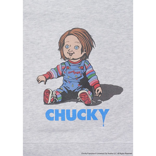 MAGICAL MOSH MISFITS】CHUCKY x MxMxM HOODIE gray マジカルモッシュ