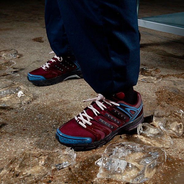 【adidas×Hardies】ADISTAR CONTROL 5 HQ5289 カラー:aurora ruby/maroon/dusky ink アディダス ハーディーズ スケボー シューズ 靴 スニーカー SKATEBOARD SHOES