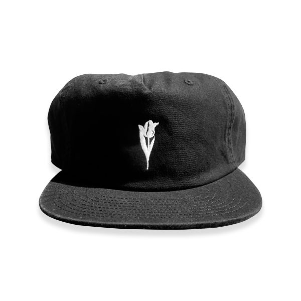 【CHUULIP】CLASSIC LOGO CAP blk チューリップ スケートボード スケボー キャップ 帽子 SKATEBOARD DECK