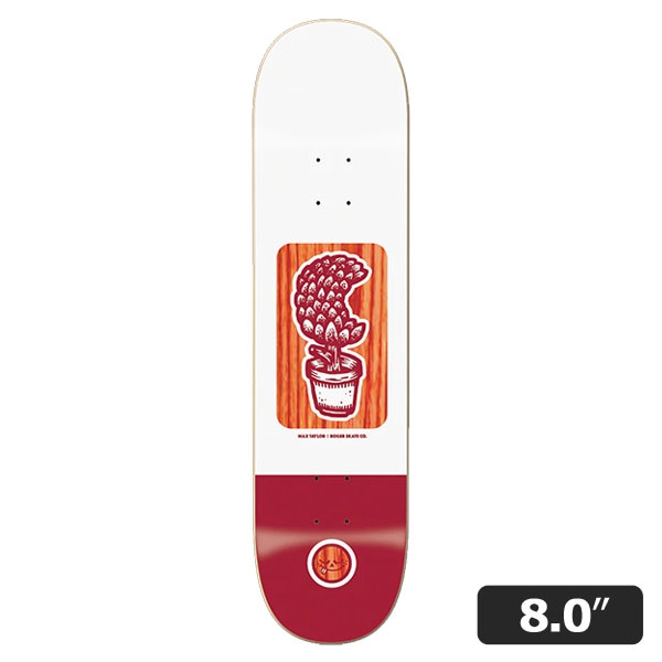 ROGER SKATE CO.】Max MOON PLANT DECK 8.0インチ ロジャースケート