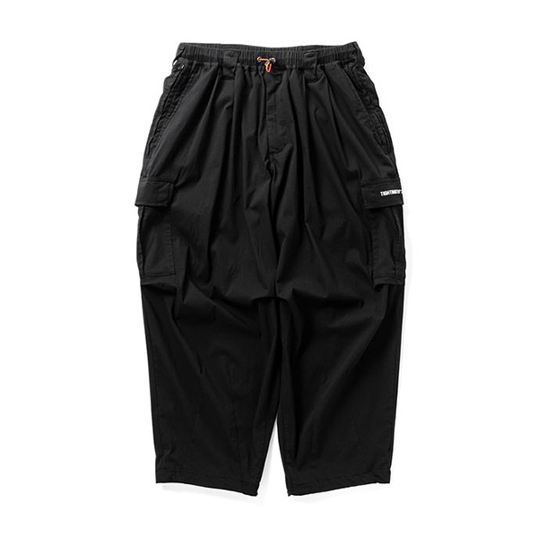 タイトブース tightbooth スケボー　パンツ　スケーター　ズボン　タイト TIGHTBOOTH】SEERSUCKER CARGO BALLOON PANTS black タイト