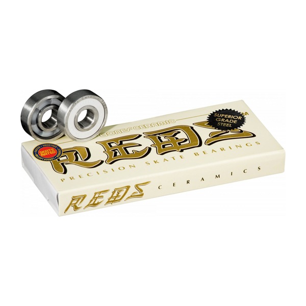 【BONES】CERAMICS REDS BEARING ボーンズ ベアリング セラミック パーツ  スケートボード スケボー SKATEBOARD