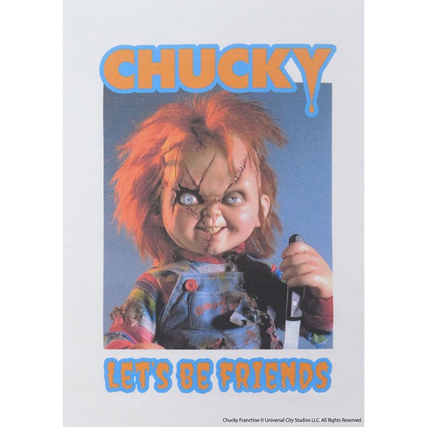 MAGICAL MOSH MISFITS】CHUCKY x MxMxM “LET'S BE FRIENDS” LONG TEE