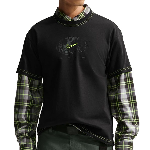 【NIKE SB】ISHOD SKATE S/S TEE カラー：black IH1438-010　ナイキ エスビー Tーシャツ 半袖 スケートボード スケボー SKATEBOARD