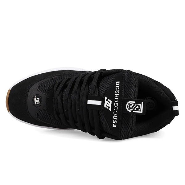 【DC Shoe】 John Shanahan JS2 カラー：black/white/gum (002) 　ディーシー ジョン・シャナハン スケートボード スケボー シューズ 靴 スニーカー SKATEBOARD SHOES