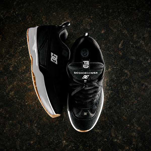 【DC Shoe】 John Shanahan JS2 カラー：black/white/gum (002) 　ディーシー ジョン・シャナハン スケートボード スケボー シューズ 靴 スニーカー SKATEBOARD SHOES