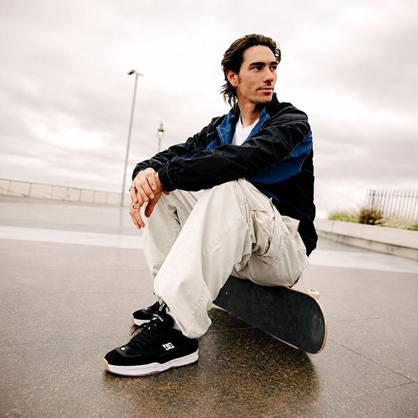 【DC Shoe】 John Shanahan JS2 カラー：black/white/gum (002) 　ディーシー ジョン・シャナハン スケートボード スケボー シューズ 靴 スニーカー SKATEBOARD SHOES
