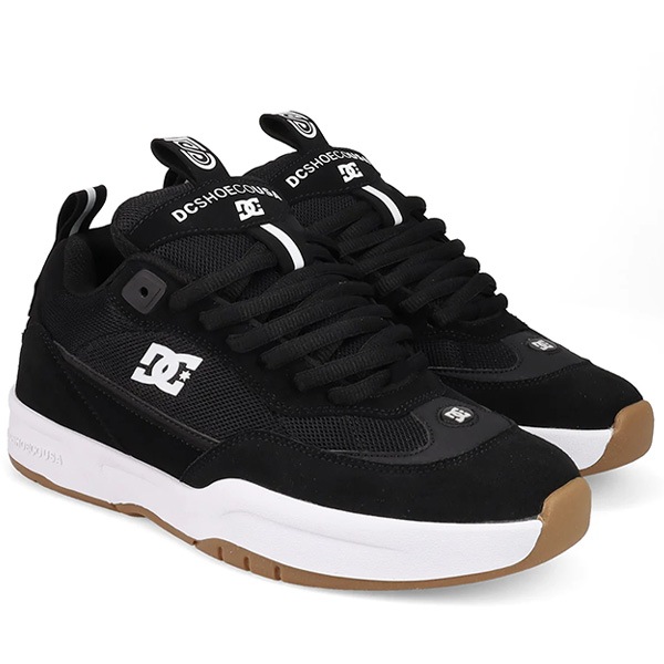 【DC Shoe】 John Shanahan JS2 カラー：black/white/gum (002) 　ディーシー ジョン・シャナハン スケートボード スケボー シューズ 靴 スニーカー SKATEBOARD SHOES