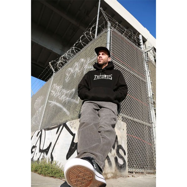 【THEORIES】PLAZA JENAS washe grey セオリーズ デニム パンツ スケートボード スケボー SKATEBOARD