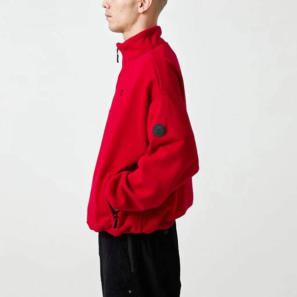 Evisen】LOGO HALF ZIP SWEAT エビセン スウェットシャツ スケート