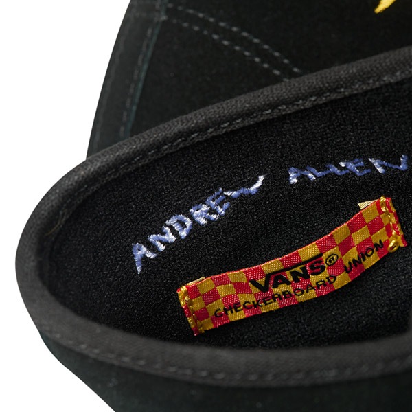 VANS】SKATE AUTHENTIC HIGH ANDREW ALLEN black out バンズ シューズ  