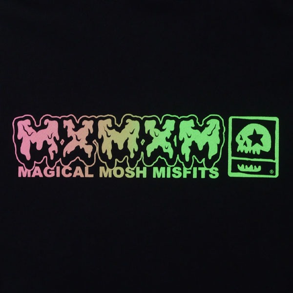 【MAGICAL MOSH MISFITS】MxMxM GRADATION HOODIE pink マジカルモッシュミスフィッツ フーディー パーカー SKATEBOARD