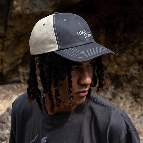 【TIME SCAN】LOGO CAP dark タイムスキャン キャップ スケートボード スケボー SKATEBOARD