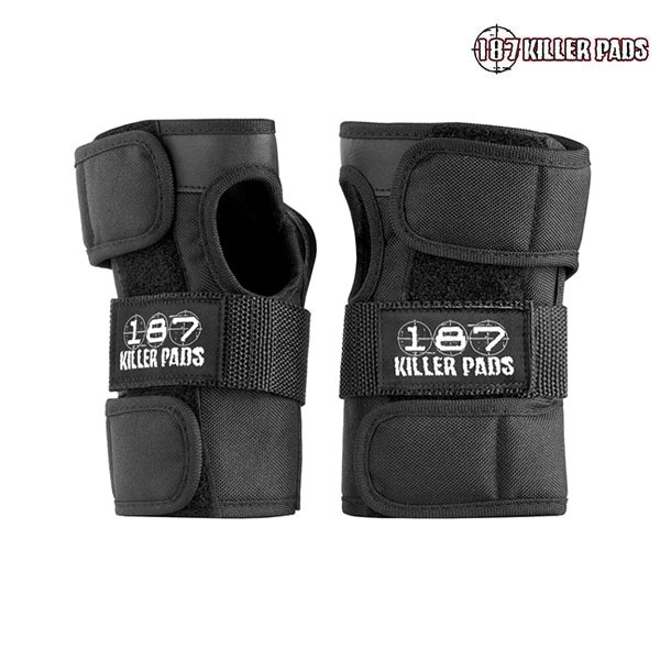 187 KILLER PADS】WRIST GUARD black プロテクター 肘 膝 キッズ 子供