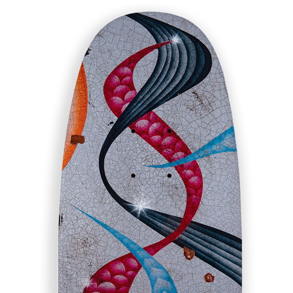 スケートボード Passport Skateboards - Josh Pall Pro - 8 Pass~Port Rosette Pro Series Skateboard Deck - Josh Pall