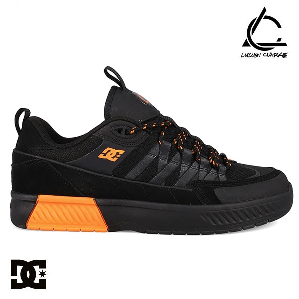【DC Shoe】 THE LUCIEN -Lucien Clarke ProModel- カラー:black/black/orange(003) ディーシー ルシアン・クラーク スケートボード スケボー シューズ 靴 スニーカー SKATEBOARD SHOES