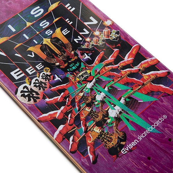 Evisen】EVISEN ARE COMING 8.0インチ エビセン スケートボード